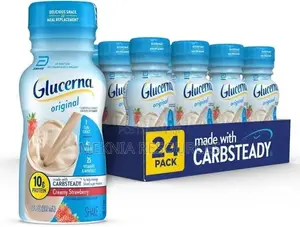 Glucerna Original Diabetic Nutrition Shake to Support Blood 24x237ml