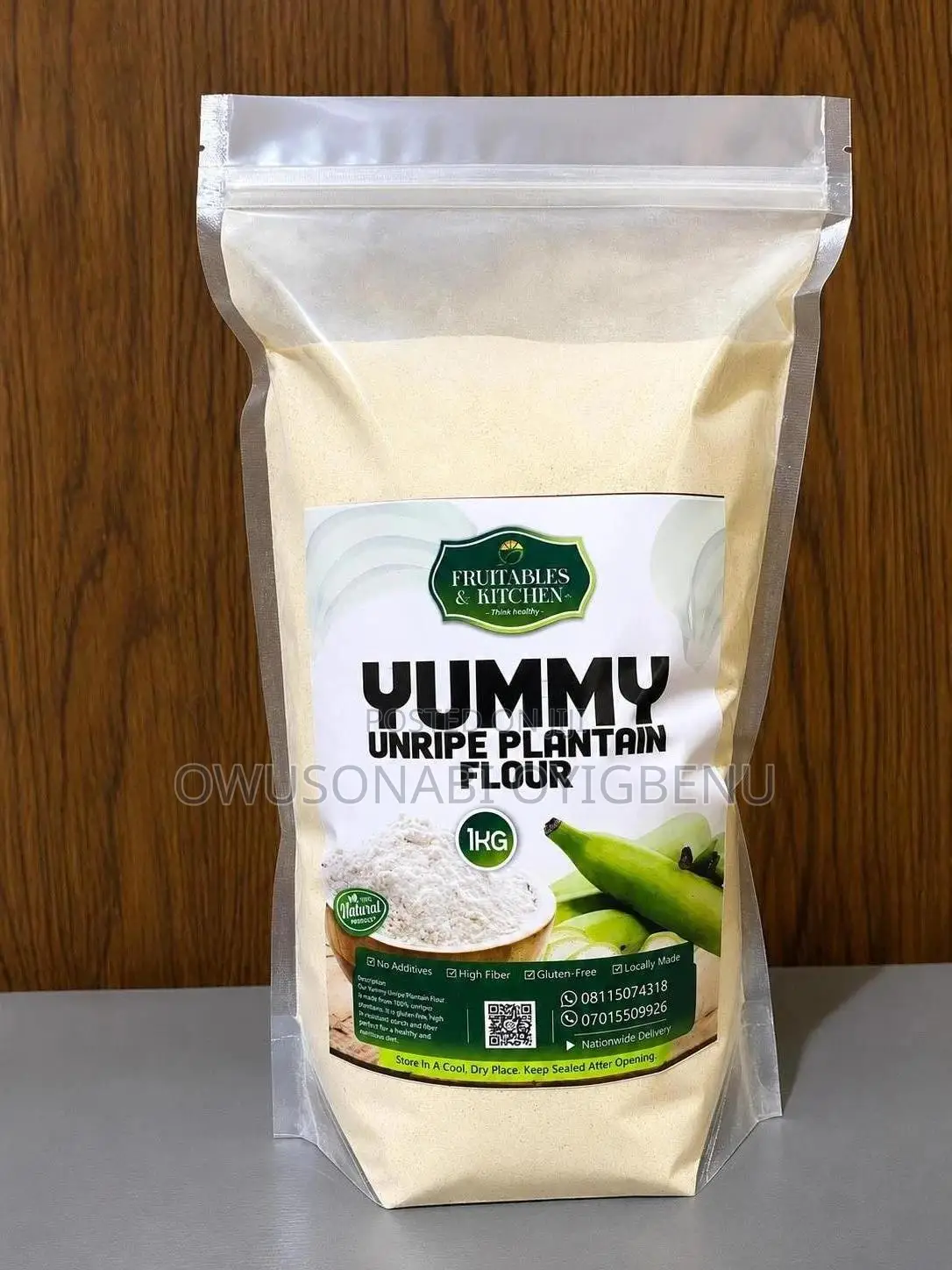 Naturally Processed Flour (1kg)