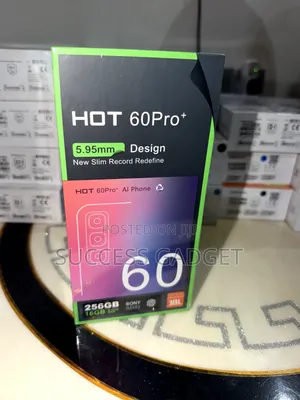 New Infinix Hot 60 Pro+ 256 GB