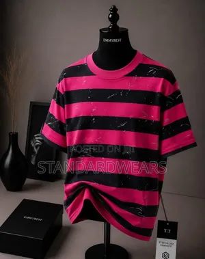 Men's Oversized Striped T-Shirt