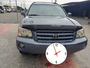 Toyota Highlander Limited V6 2005 Gray