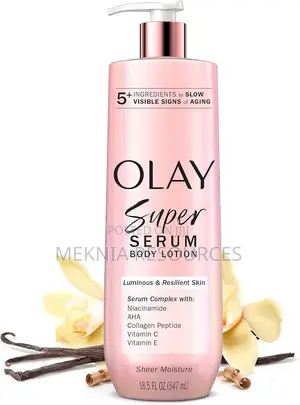 Olay Supper Serum 24hr Lasting Hydration,5+ Ingredients , 18.5 Fl Oz