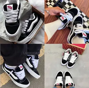 Vans Knu Skool Chunky Black/White Sneakers