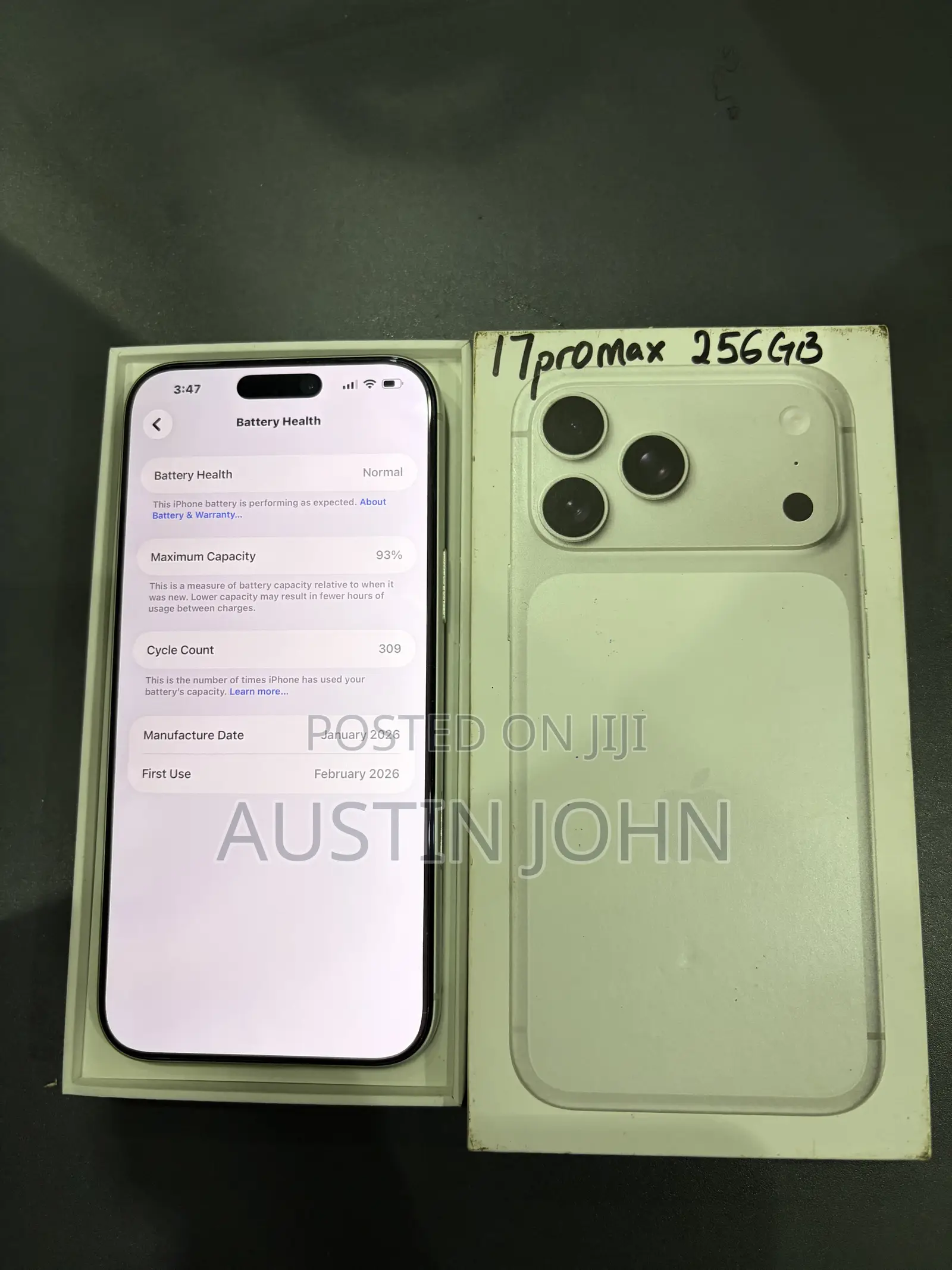 Apple iPhone 17 Pro Max 256 GB Silver