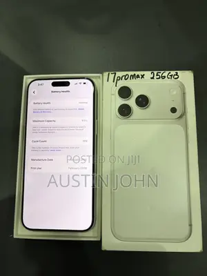 Apple iPhone 17 Pro Max 256 GB Silver