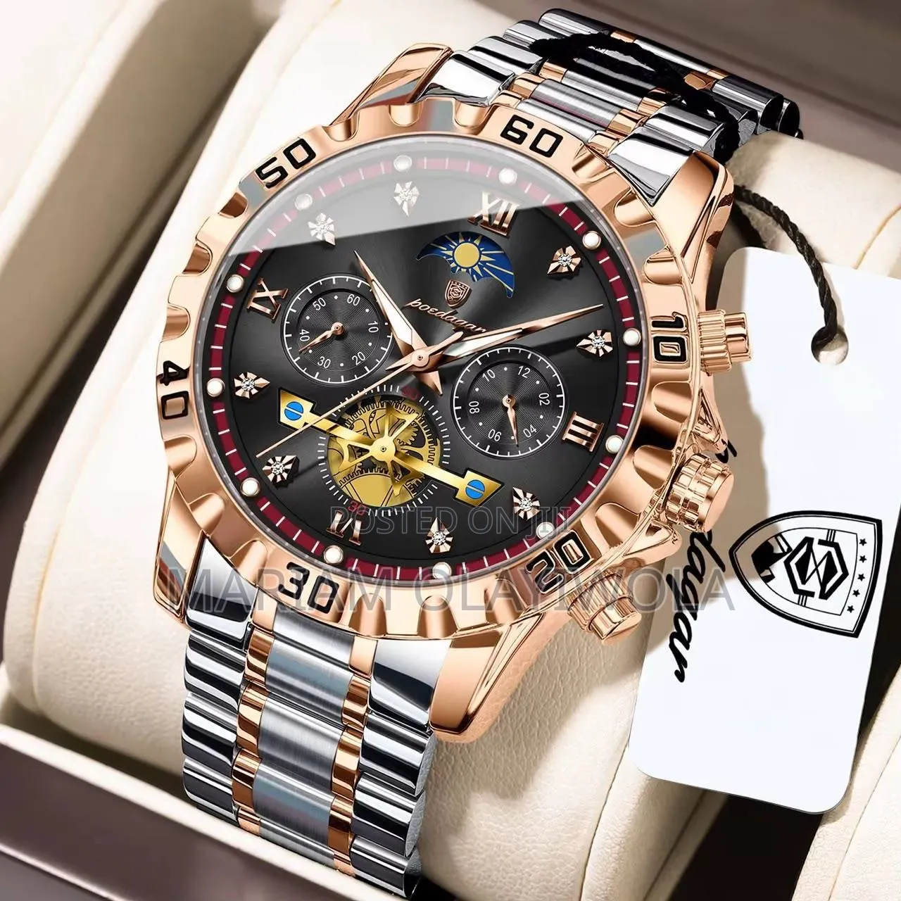 Poedagar Chain
Chronograph
Waterproofs