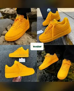 Nike Air Force 1 Low "University Gold" Sneakers