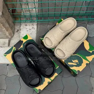 A Bathing Ape ABC Camo Foam Slides