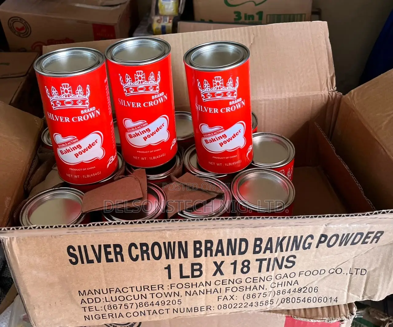 Silver Crown Baking Powder