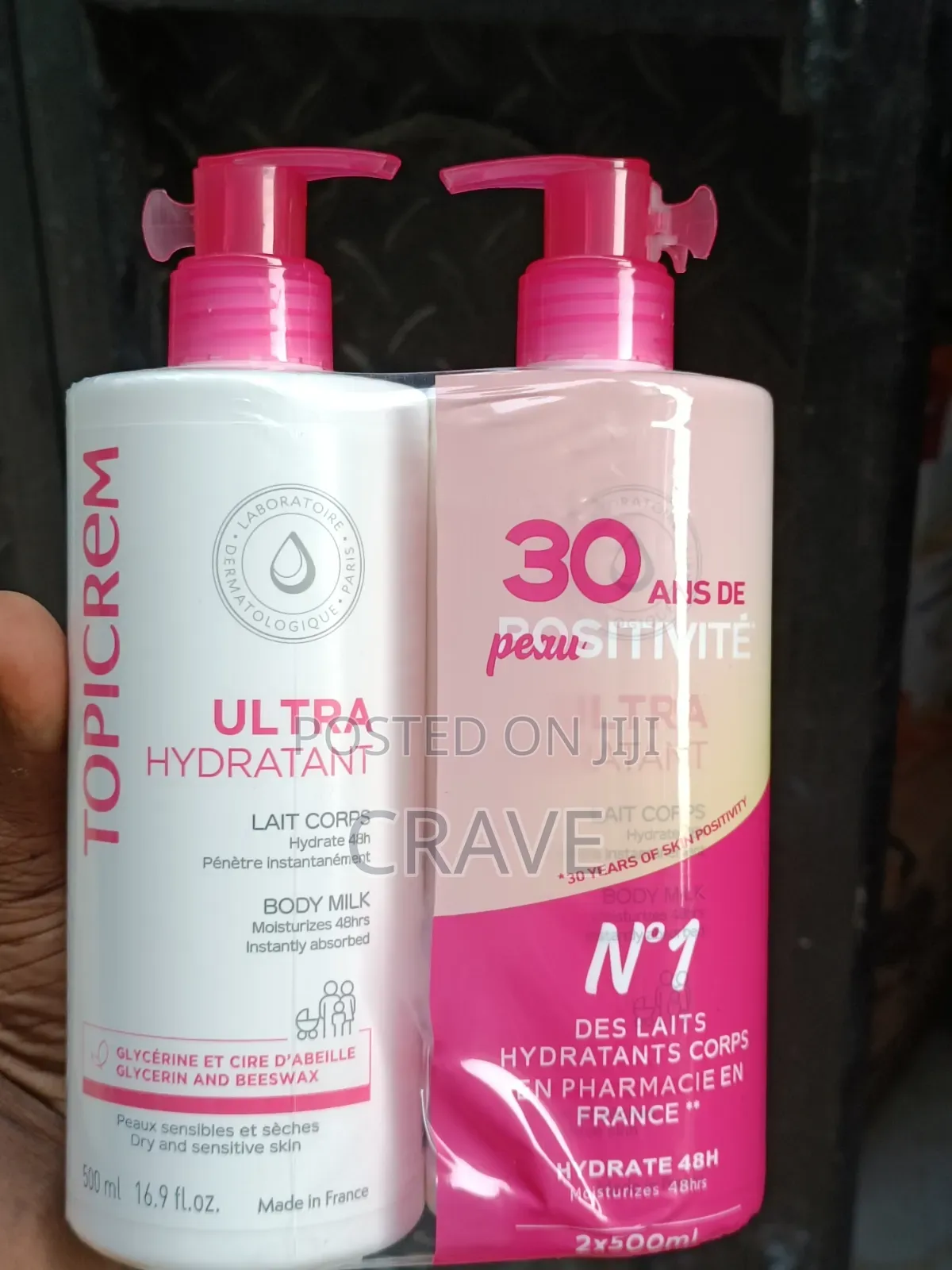 Topicrem Ultra Hydratant Body Milk – 2 × 500ml
