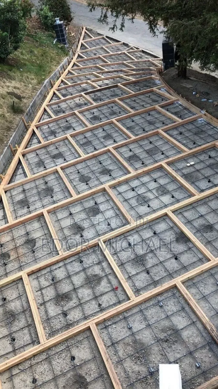 Stamp Concrete Floor and Interlock Abuja Asokoro.