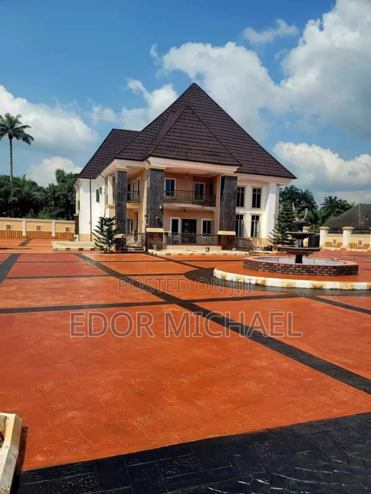 Stamp Concrete Floor and Interlock Abuja Asokoro.