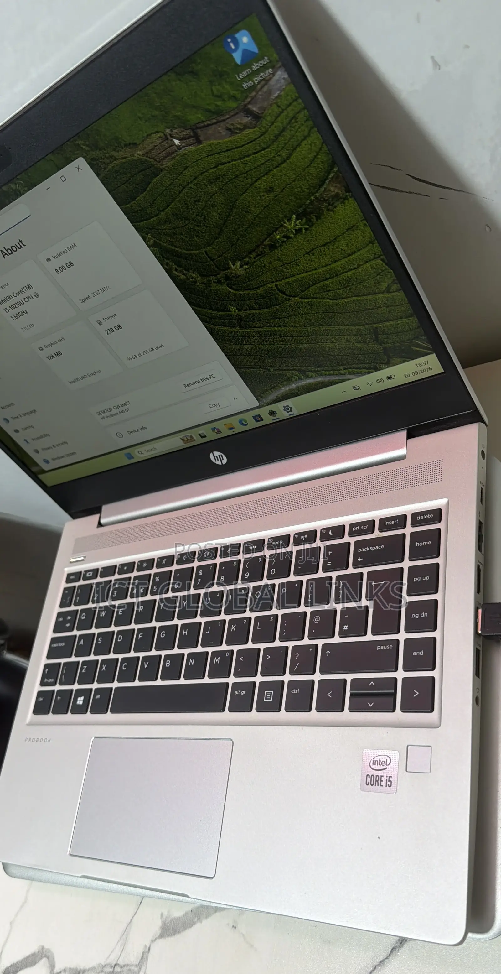 Laptop HP ProBook 440 G7 8GB Intel Core i5 SSD 256GB