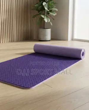 Dual Fitness Mat (Multi) – Non-Slip Gym Exercise Mat