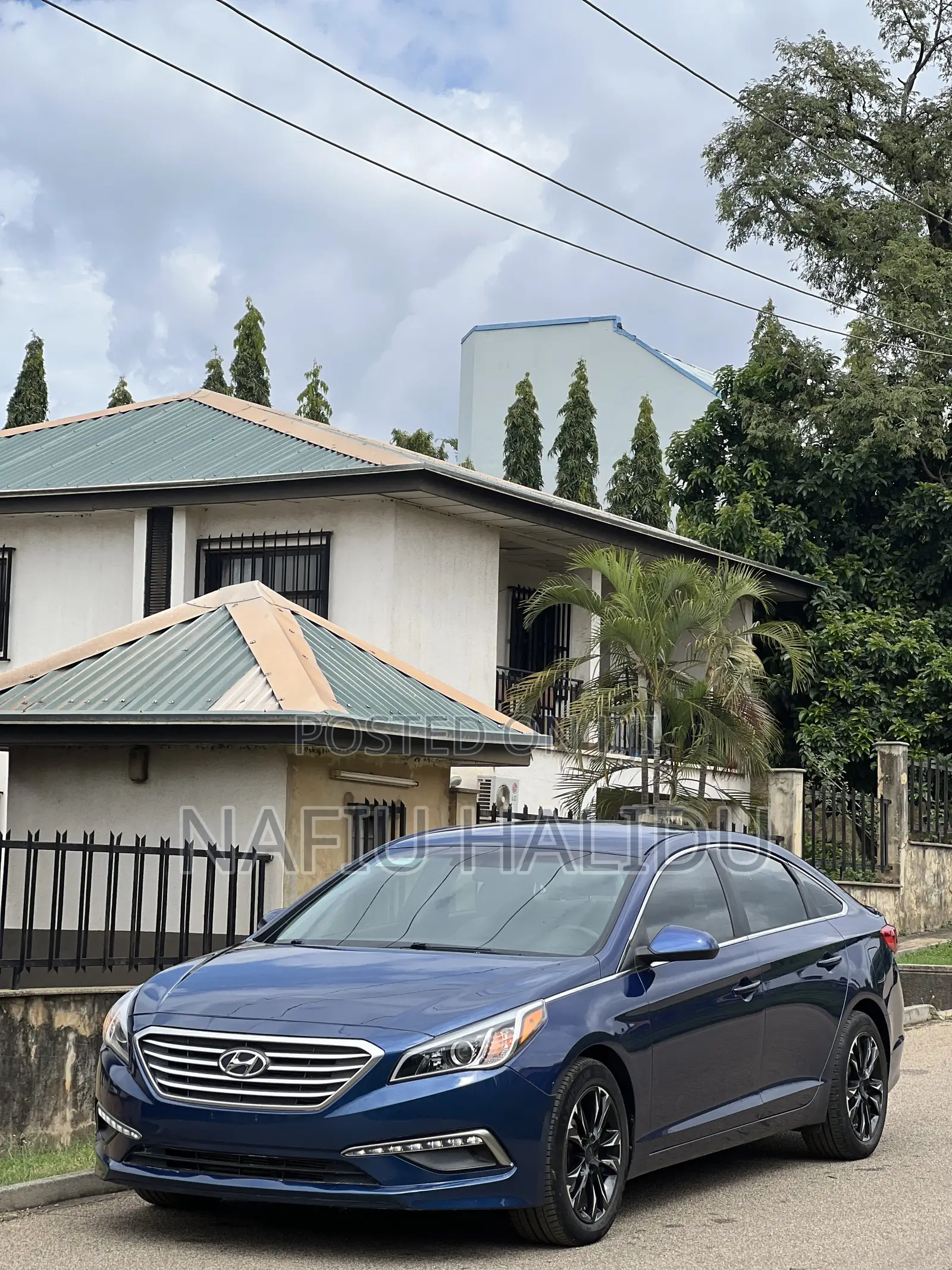 Hyundai Sonata 2015 Blue