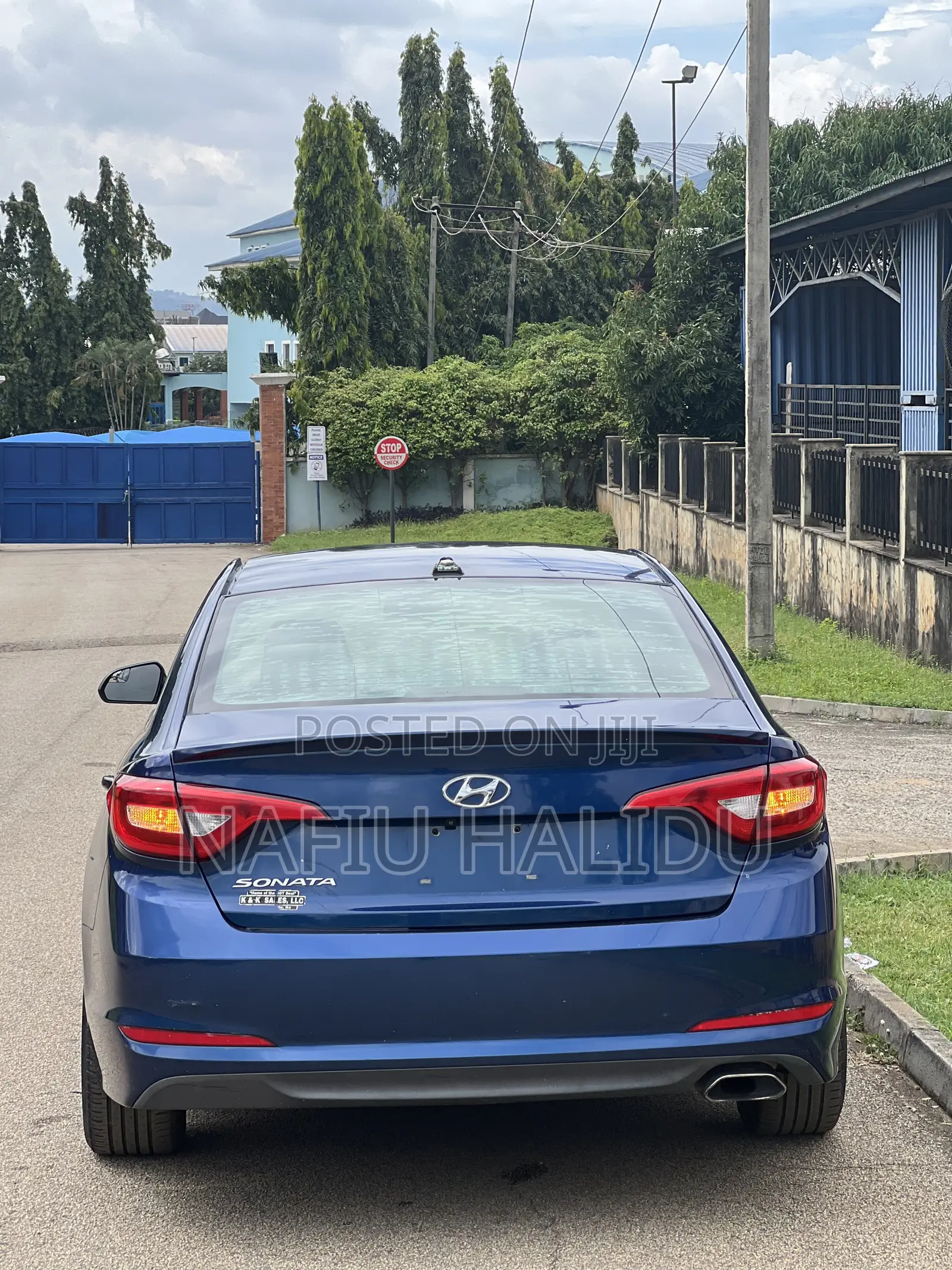 Hyundai Sonata 2015 Blue