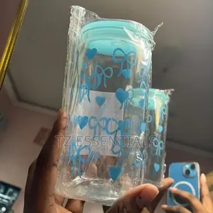 Tumbler Cup With Straw