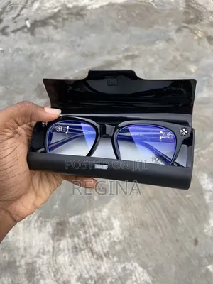 Unisex Anti-Blue Light Glasses – Black Frame With Hard Case