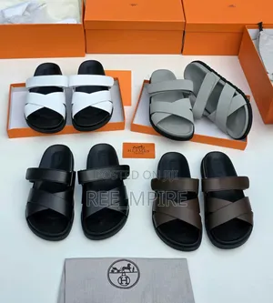 Hermes Luxury Men Slide