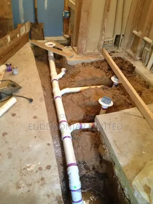 Underground Plumbing Pipe Installation