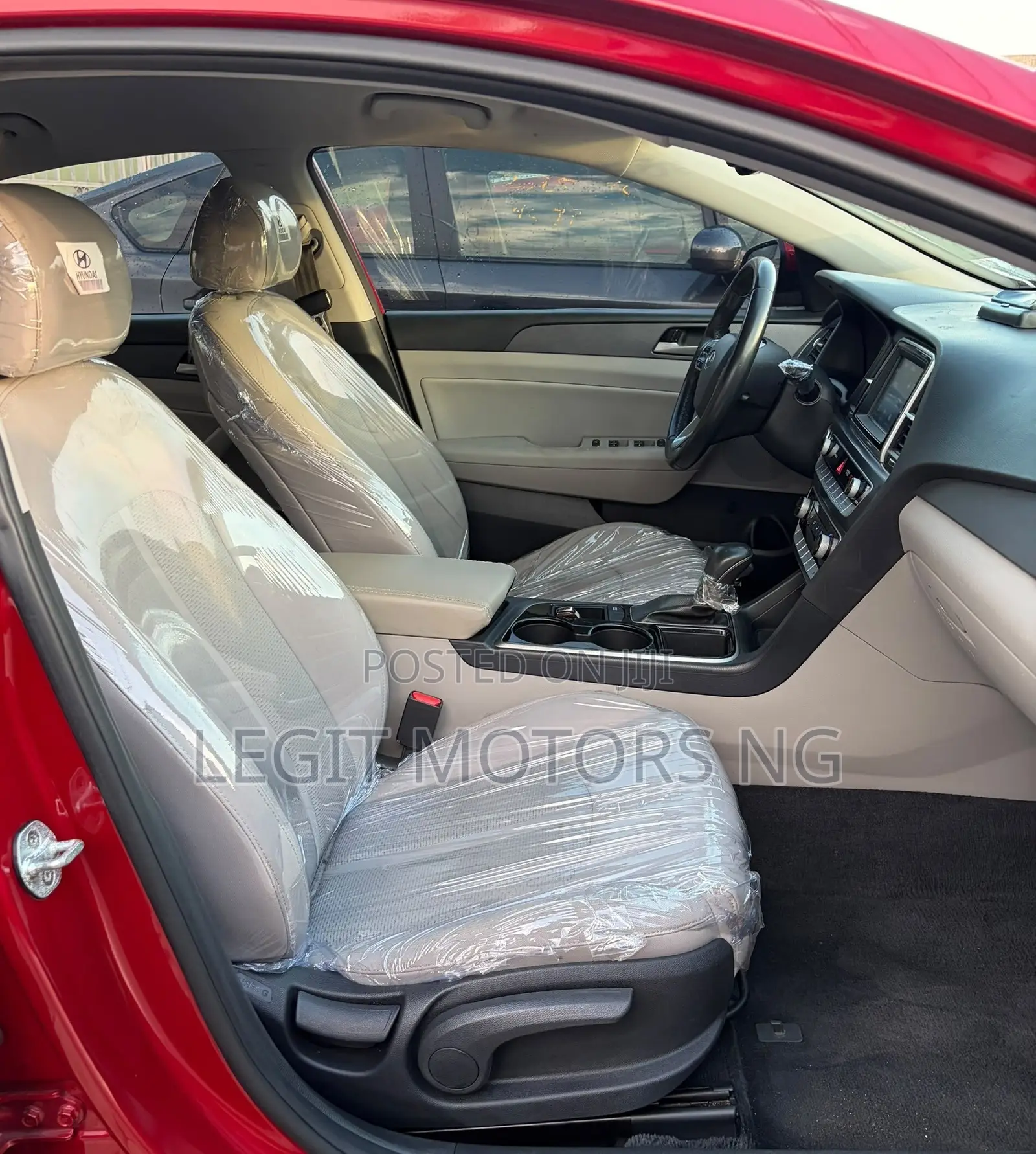 Hyundai Sonata 2018 Red