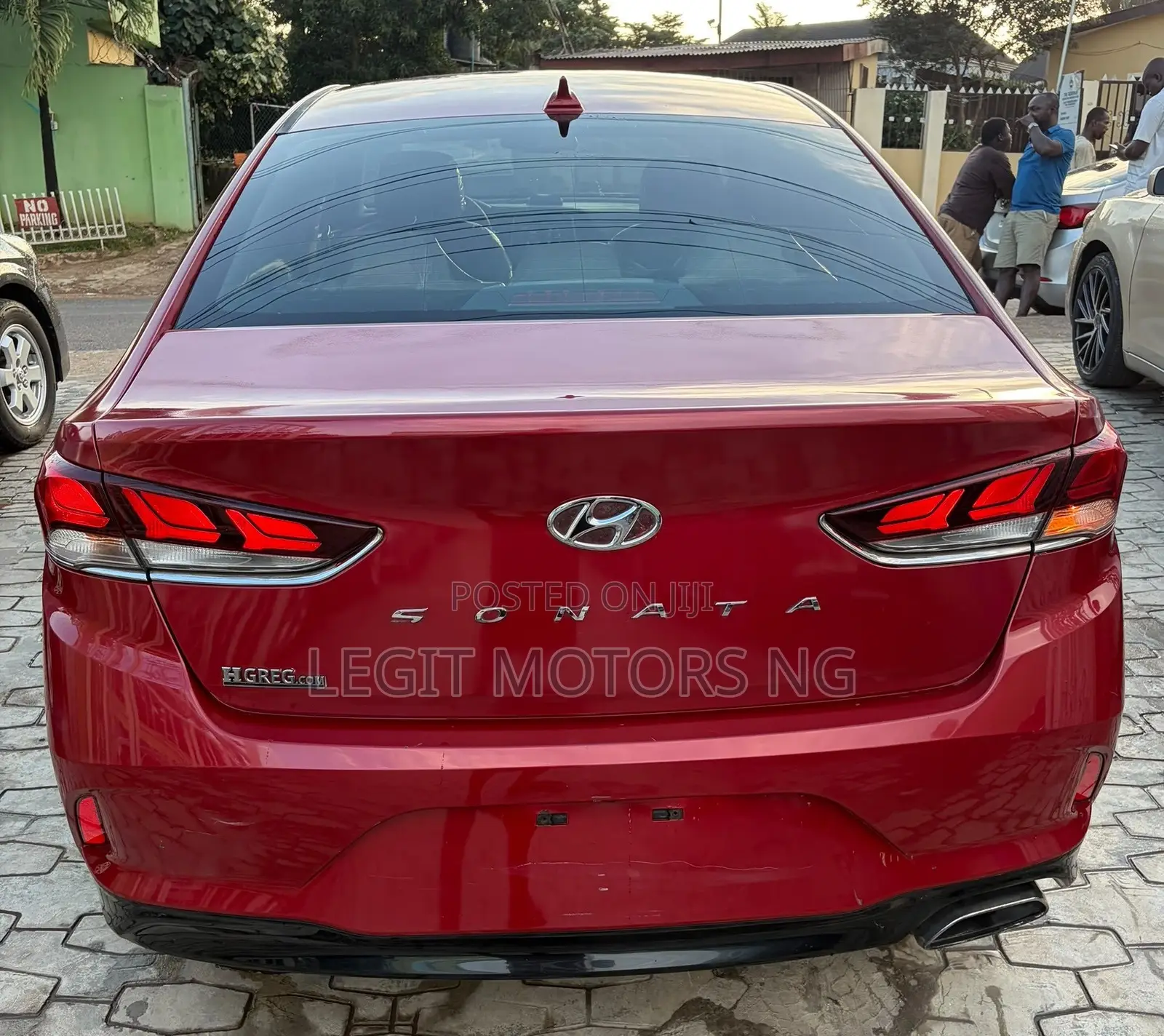 Hyundai Sonata 2018 Red