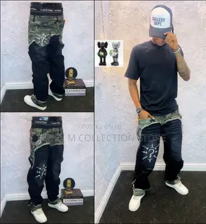 Lixury Camo Long Trouser and Baggy Jean