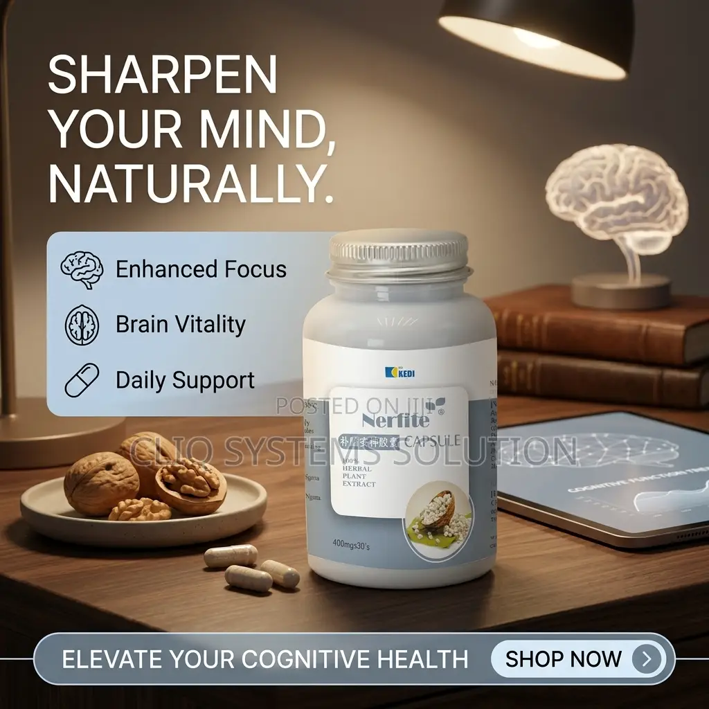 NERFITE CAPSULE – Mind, Sleep, Neurological Cognitive (30 Caps)