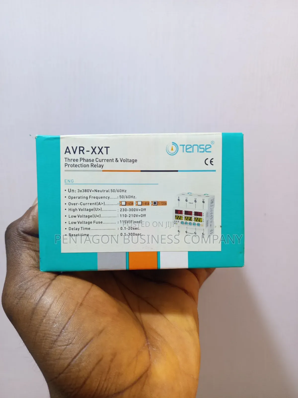 Tense Digital Voltage/Current Protector 63Ahms 3Phase .