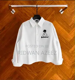Unisex Oversized White Shirt