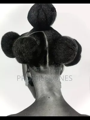 A Lady With Natural Packed Hair