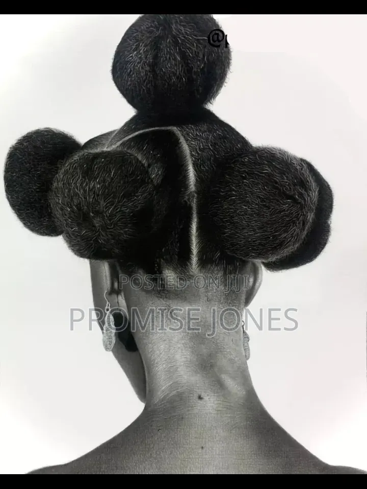 A Lady With Natural Packed Hair