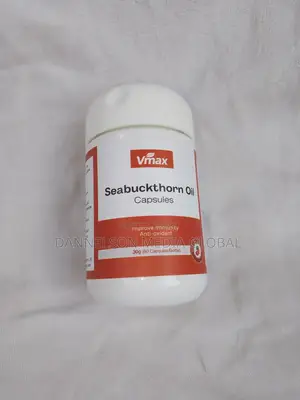 VMax Sea Buckthorn Oil Caps: Cholesterol and Blood Pressure Regulation