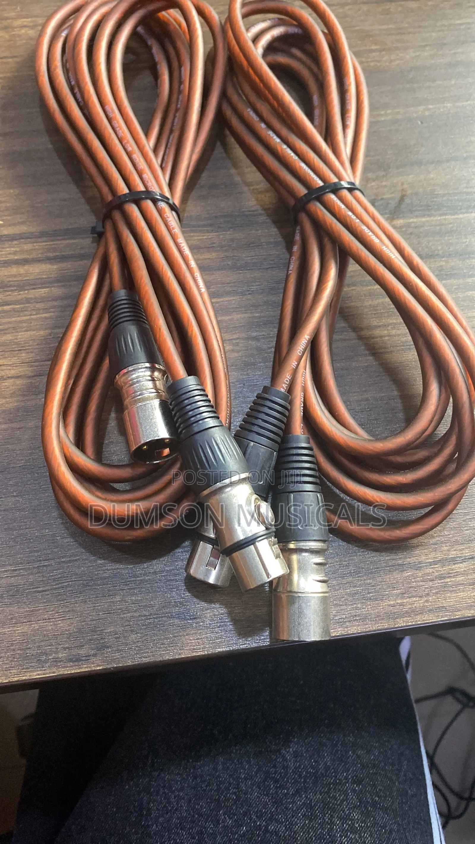 Studio Connection Audio Cables