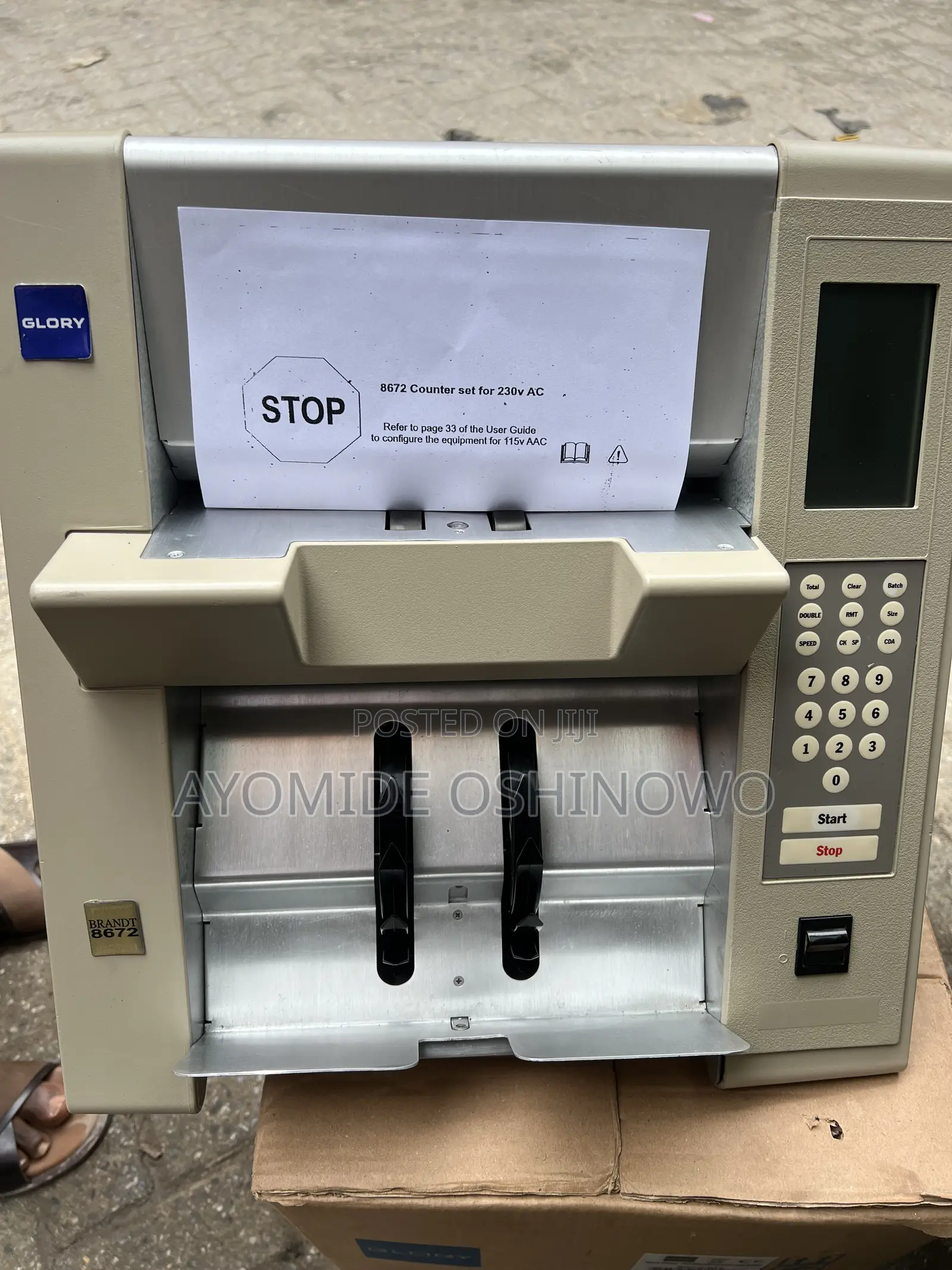 Delarue Counting Machine