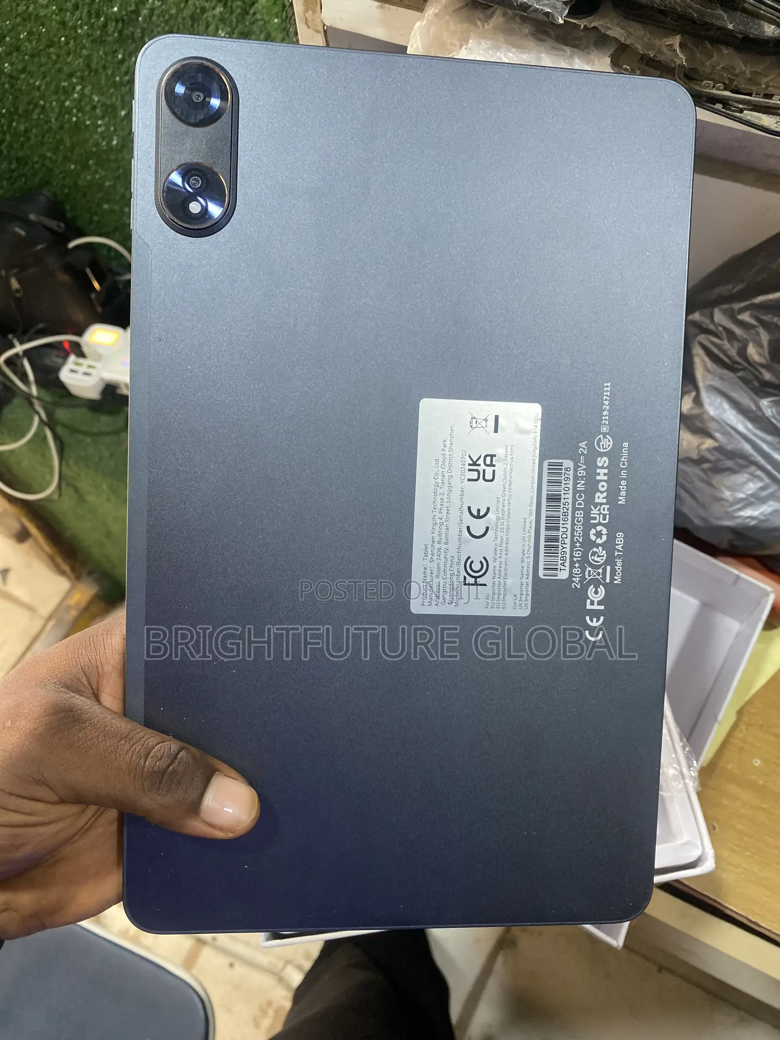 New Tablet 256 GB Black