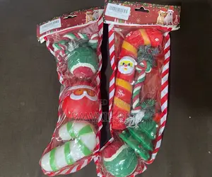 Christmas Dog Toy Stockings Gift Set