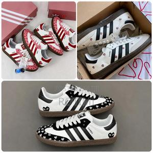 Adidas Samba Heart Print Sneakers