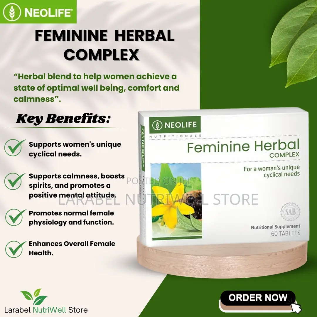 Feminine Herbal Complex - 60 Tablets (Single)