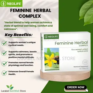 Feminine Herbal Complex - 60 Tablets (Single)