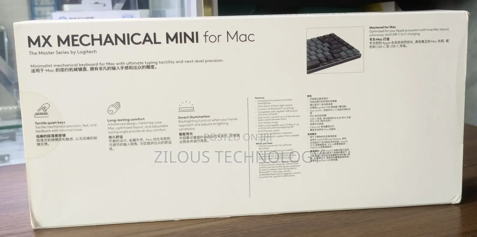 Logitech Mx Mechanical Mini for Mac