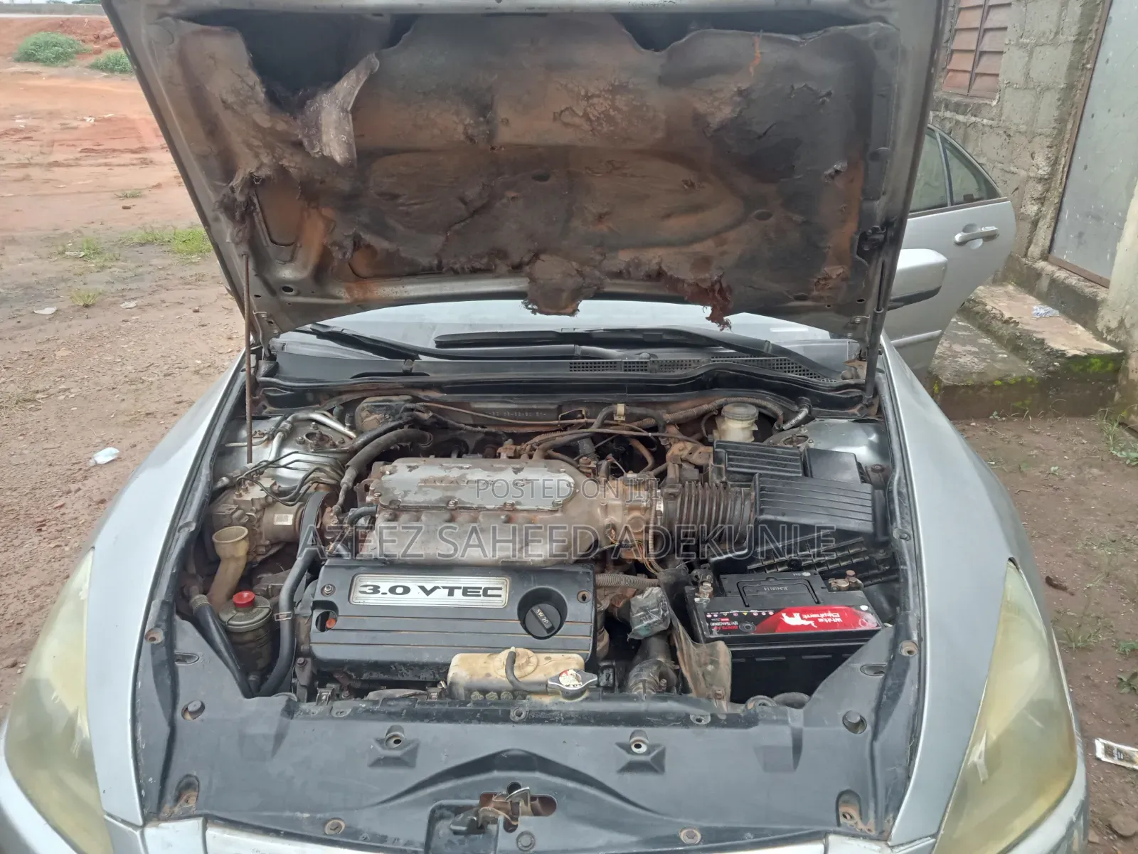 Honda Accord Automatic 2003 Silver
