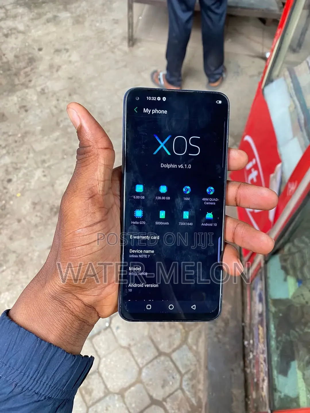 Infinix Note 7 128 GB White