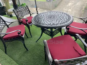 Metallic Garden Outdoor Garden Chairs With Table