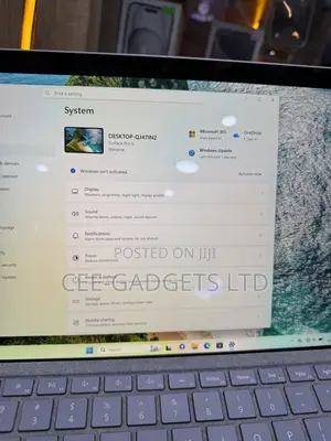 Laptop Microsoft Surface Pro 6 8GB Intel Core i5 SSD 256GB