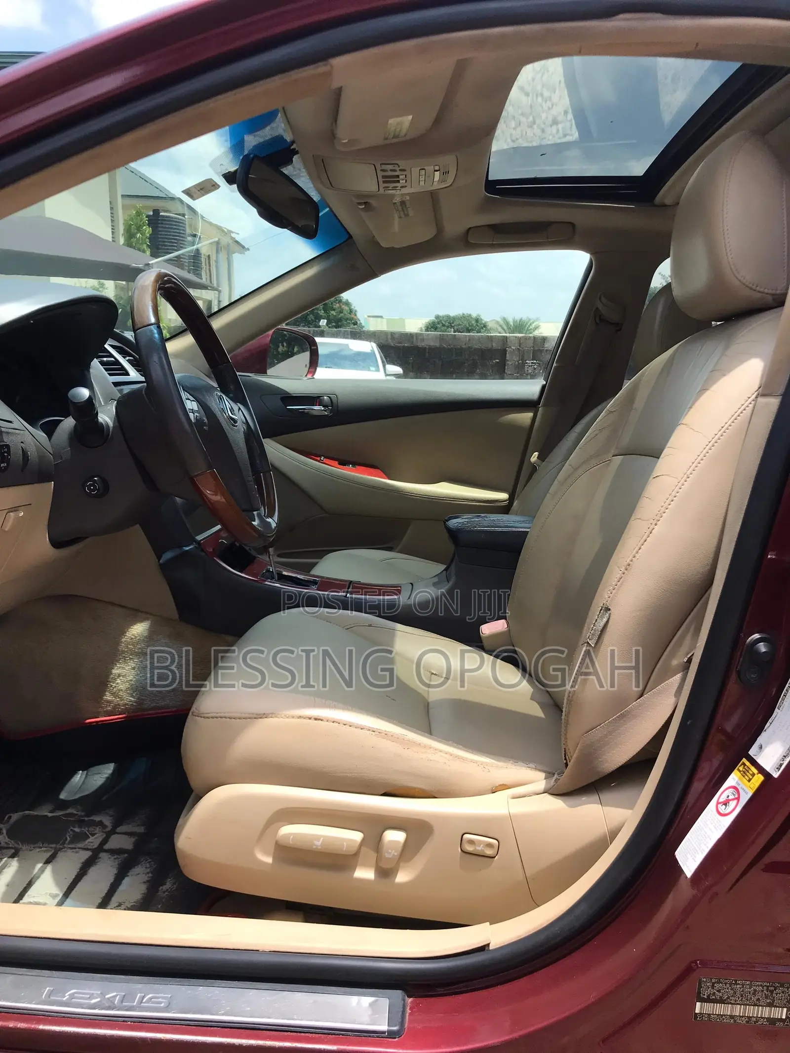 Lexus ES 350 2008 Red