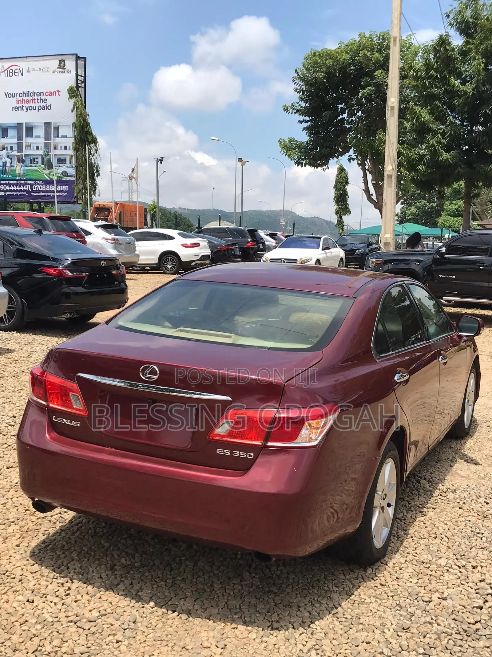 Lexus ES 350 2008 Red