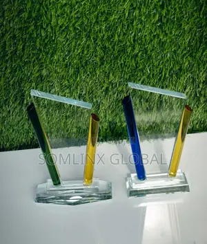 Crystal Plaque With Pack