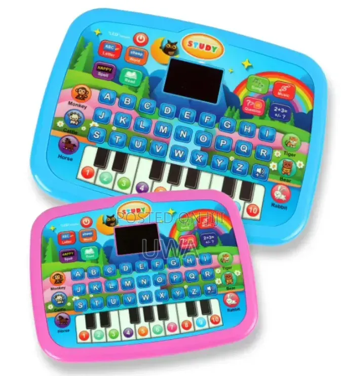 Kids' Interactive Educational Learning Computer Toy With LED Screen