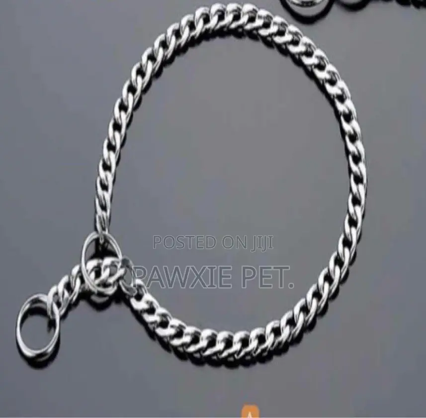 Flat Chock Chain Collar 3.5mm*60cm